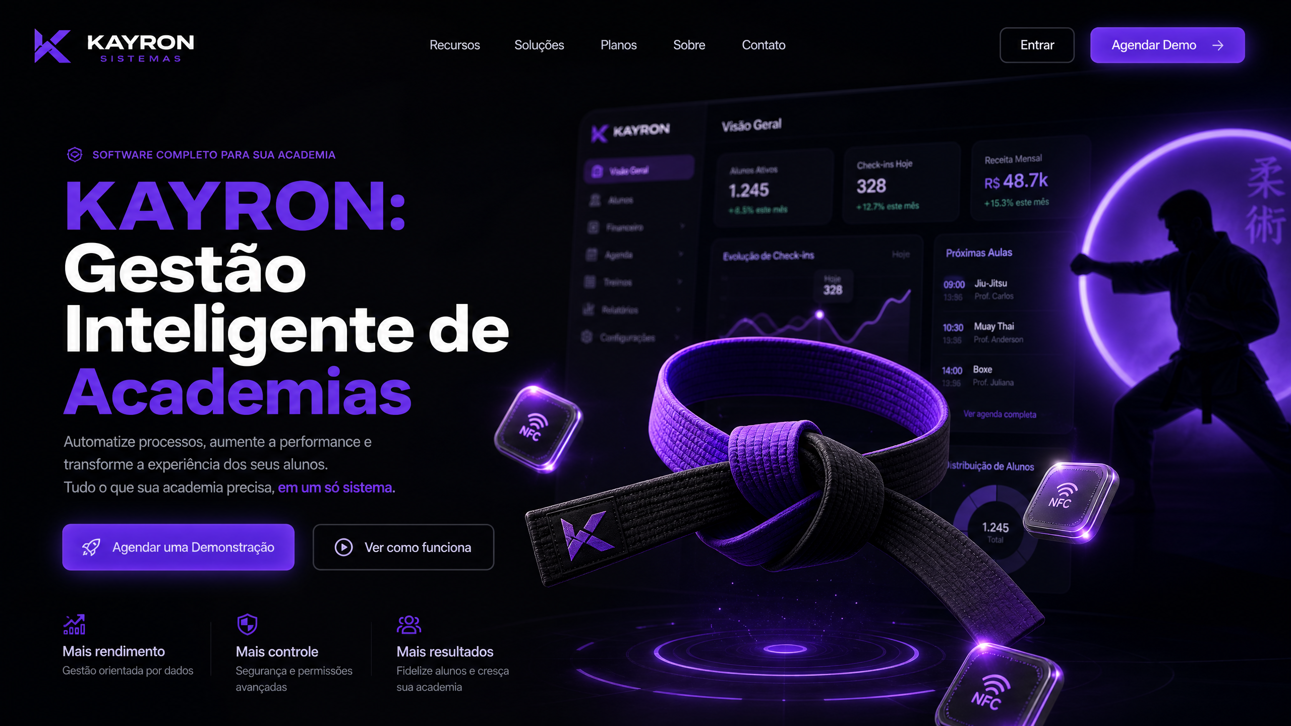Kayron Dashboard 3D